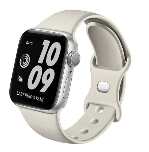 Swissten - Silicone Band for Apple Watch 38-41mm (st. grey)