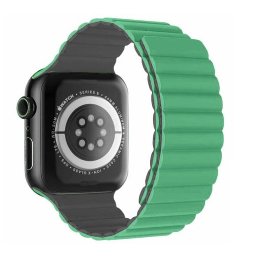 Swissten - Wave Magnetic Apple Watch 38-41mm (green/grey)