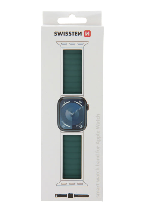 Swissten - Wave Magnetic Apple Watch 38-41mm (green/grey)