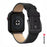 Swissten - Leather Band for Apple Watch 42-49mm (black/blk)