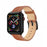 Swissten - Leather Band for Apple Watch 42-49mm (brown/blck)