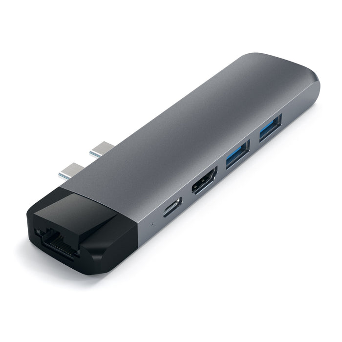 Satechi - USB-C Pro Hub with Ethernet & 4K HDMI (s grey)