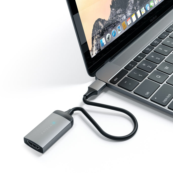 Satechi - USB-C to 4K HDMI adapter (space grey)