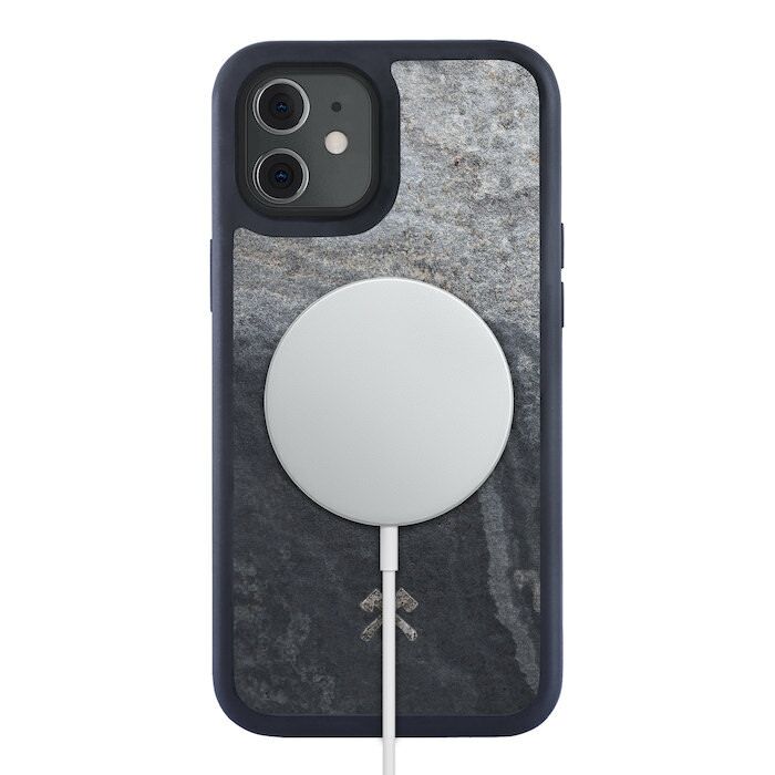 Woodcessories - MagSafe Bumper Stone iPhone 12 mini
