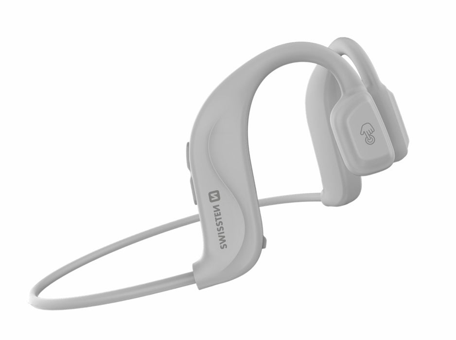 Swissten - Bluetooth Earphones Bone Conduction (white)