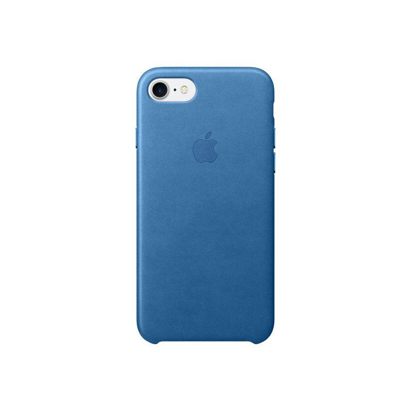 Capa iPhone 7/8 Apple Leather Case - Sea Blue