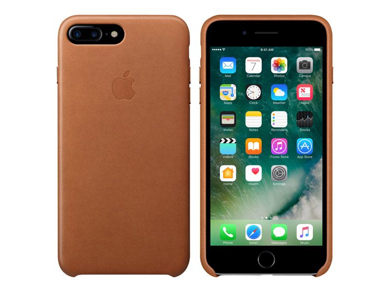 Apple Leather Case iPhone 7 Plus/8 Plus Saddle Brown