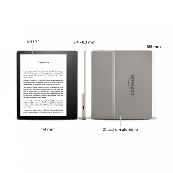 Amazon Kindle Oasis 2 3G (2017) 9 gen 7'' 512MB 32GB Grafite