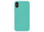 4-OK Velvet Touch iPhone X/XS Turquoise Blue Back