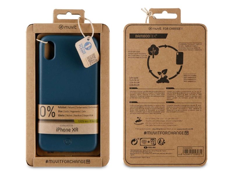Capa iPhone XR - ECO Biodegradável (Azul)