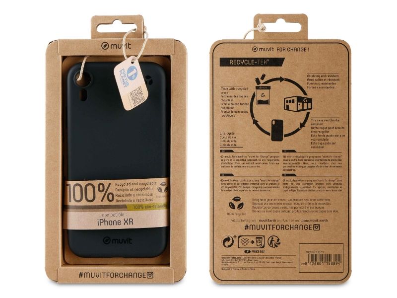 Capa iPhone XR - Material Reciclado (Preta)