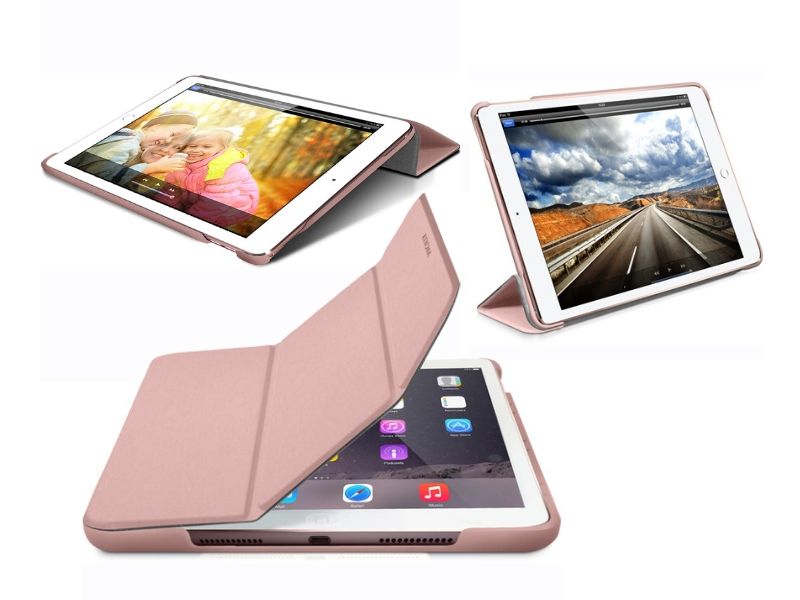 Capa iPad Pro 9.7 polegadas/Air 2 Protective Case Macally - Rose Gold