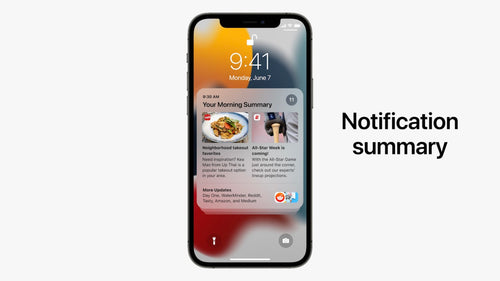 Notificaes | iOS 15 | Apple iPhone